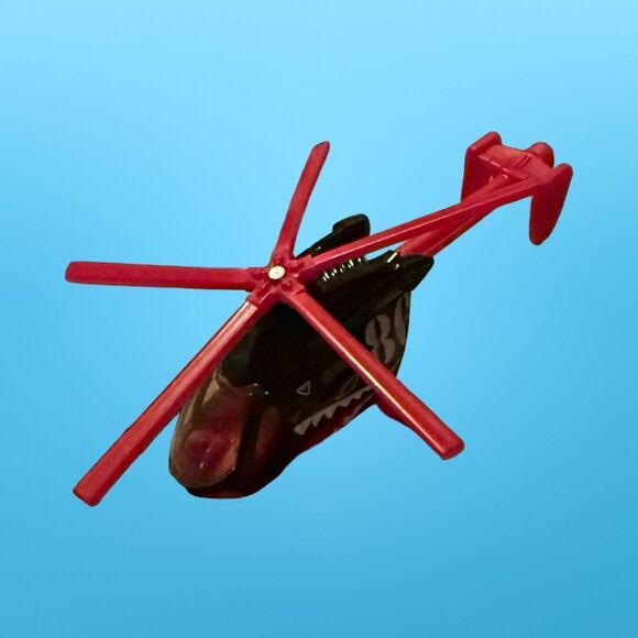 Matchbox Diecast #87 Black Helicopter Stunt Plane & Sky Buster Airplanes B14 - Picture 3 of 10